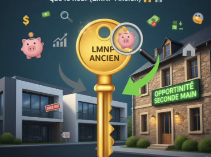 Titre : 🎓🏠 Le Secret des Pros : Pourquoi acheter une chambre étudiante "d'occasion" est plus rentable que le neuf (LMNP Ancien) 💰